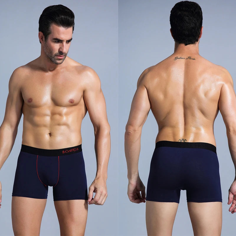 Men's Sexy Cotton Boxers - Fashion Underwear Shorts