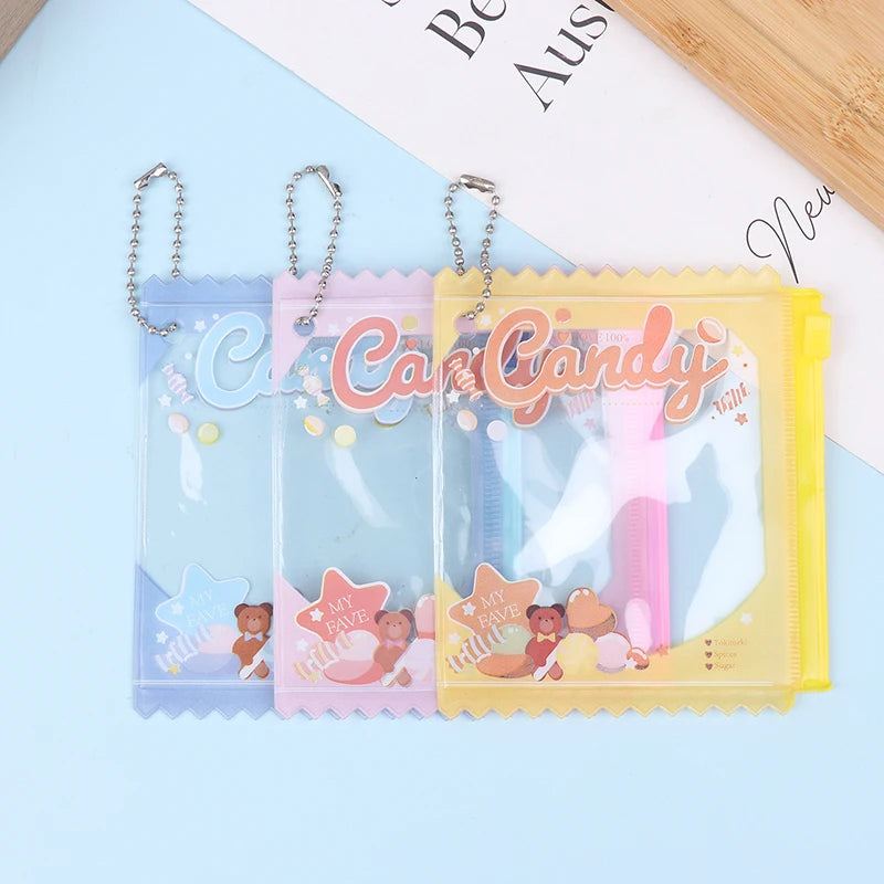 Candy Bag Badge Display: 5pcs Storage & Protective Shell