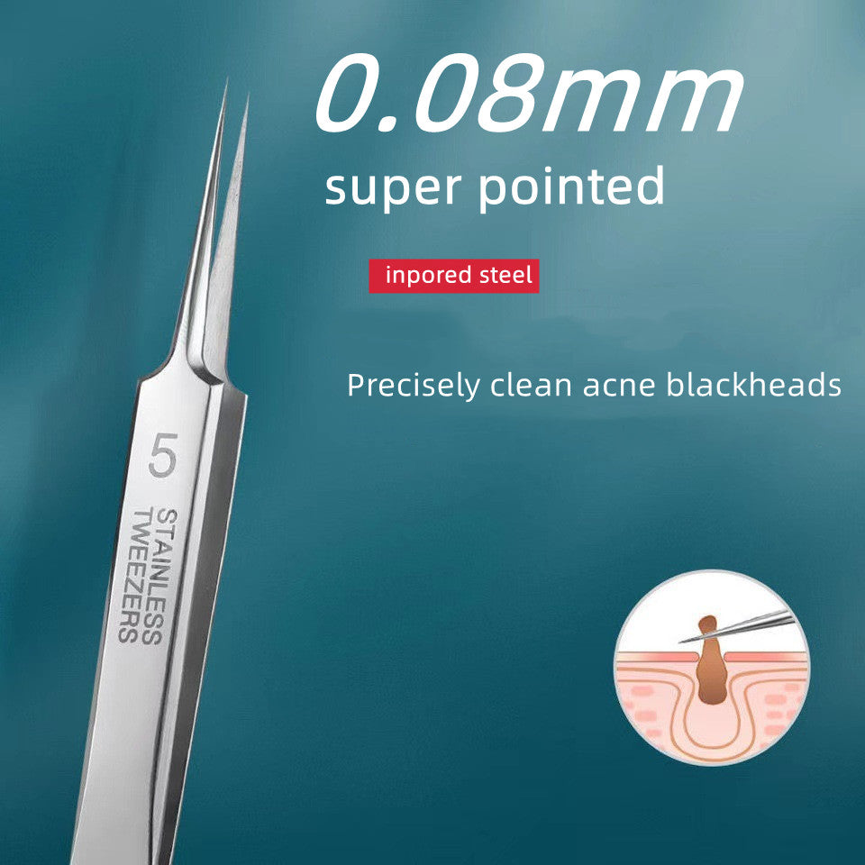 German Ultra-fine Blackhead Tweezers - Acne Remover Tool