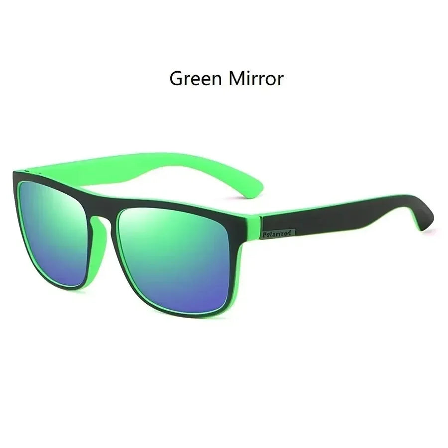 Polarized Sunglasses UV400 Luxury Designer Vintage Square