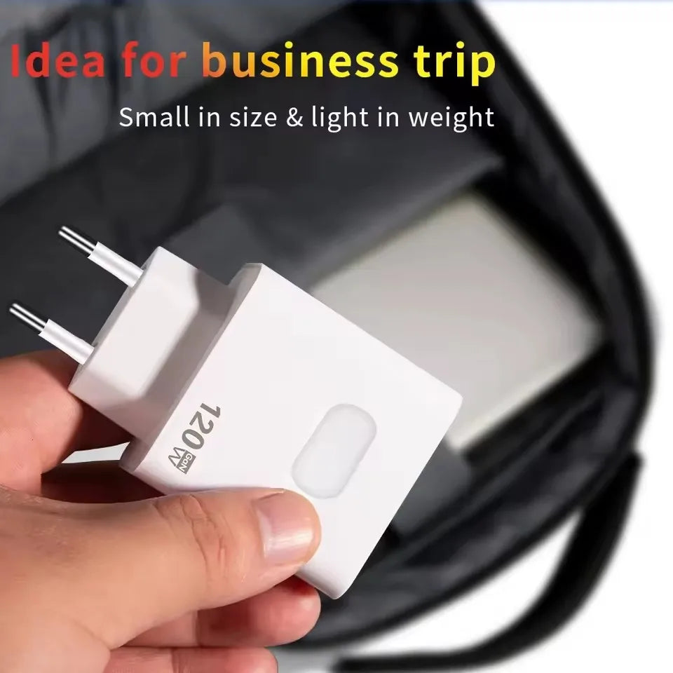 Xiaomi 120W GaN Fast Charger USB Quick Charge 3.0 Adapter
