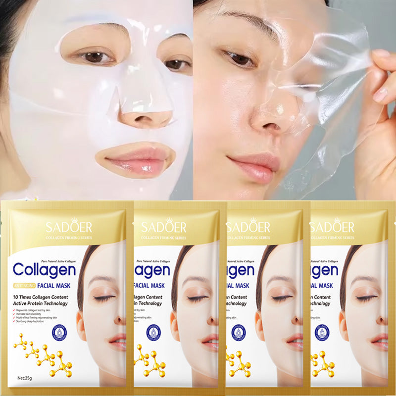 SADOER Collagen Anti-Wrinkle Masks - 10PCS Korean Skincare
