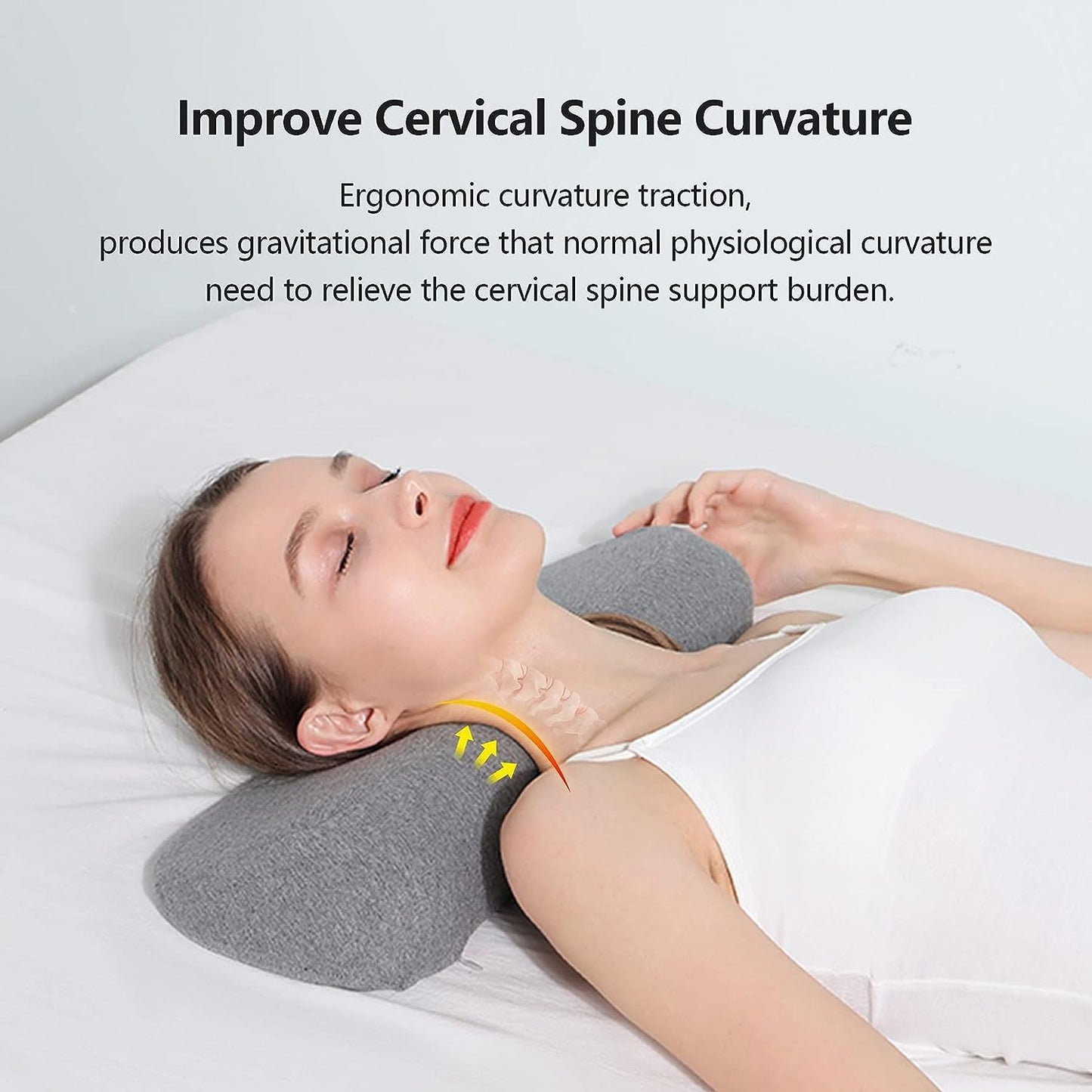 Memory Foam Cervical Pillow - Ergonomic Neck Support