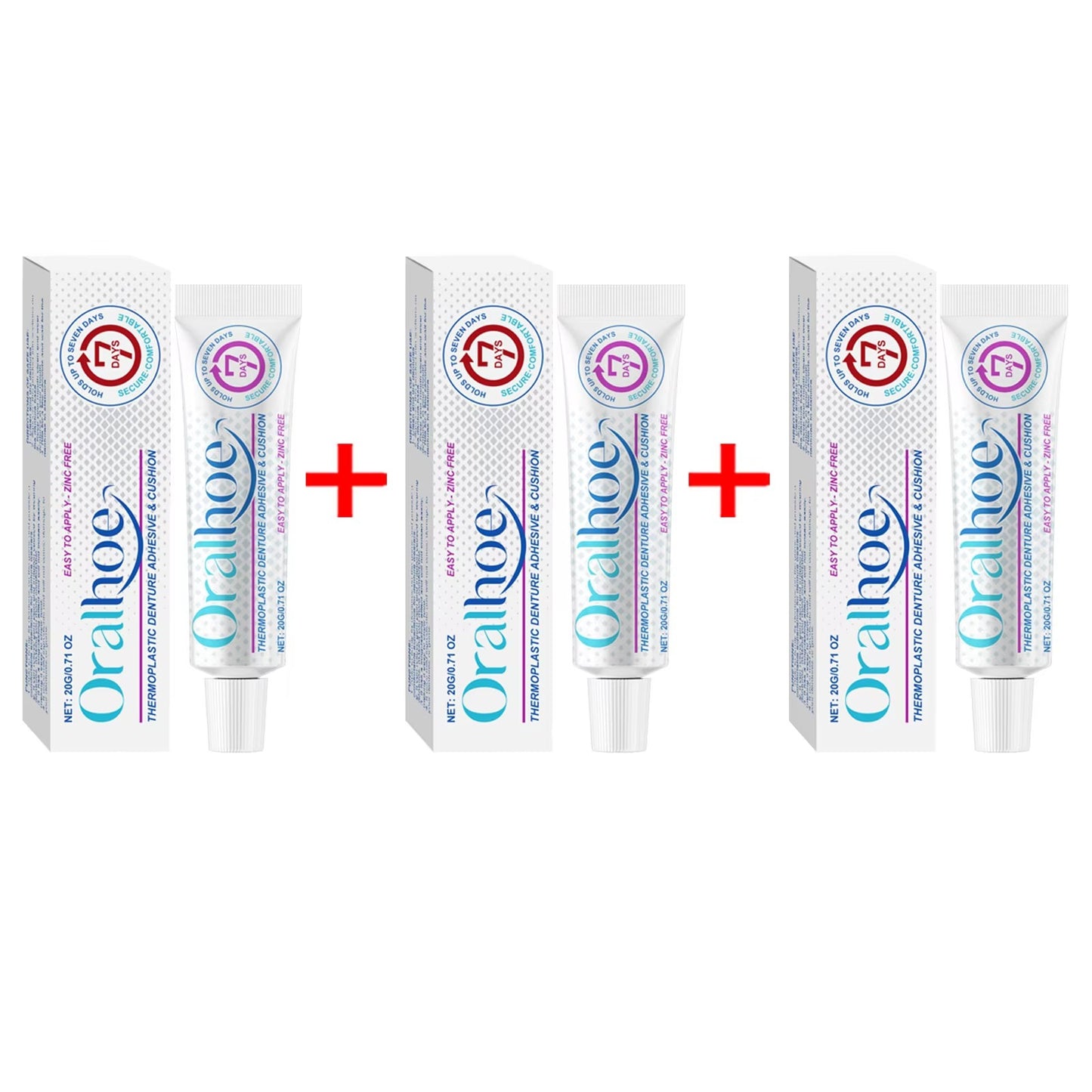 Denture Adhesive Cream - Strong Hold for Secure Dentures