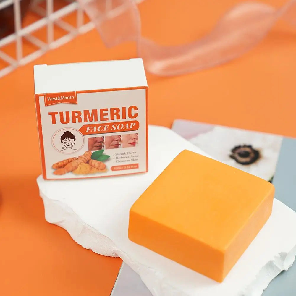 Turmeric Soap 1/3/5PCS: Repair & Moisturize Facial Cleanse