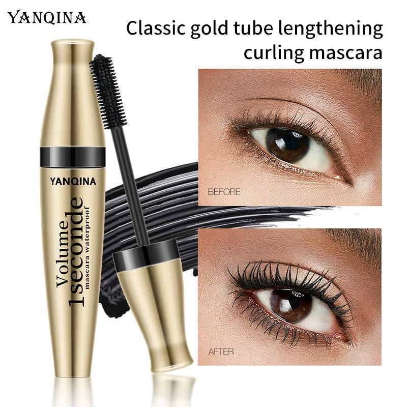 3D Fiber Mascara: Waterproof Volume & Curl
