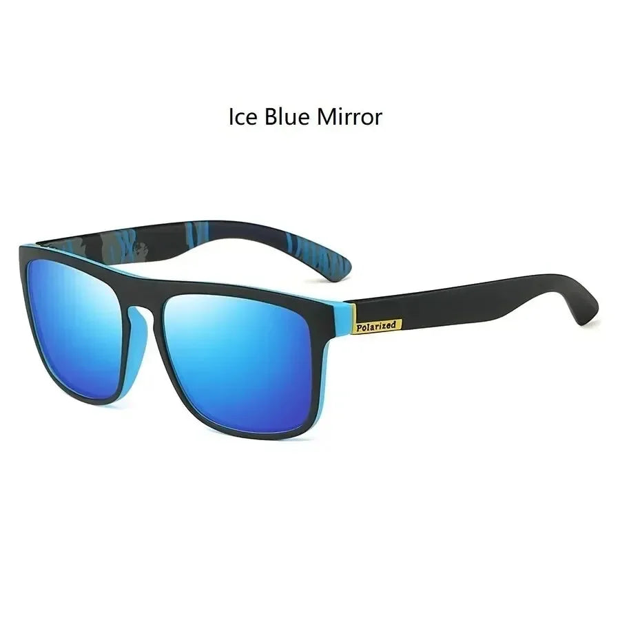Polarized Sunglasses UV400 Luxury Designer Vintage Square