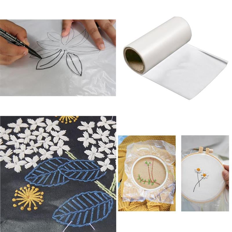 Water Soluble Embroidery Stabilizer - 4pcs Set