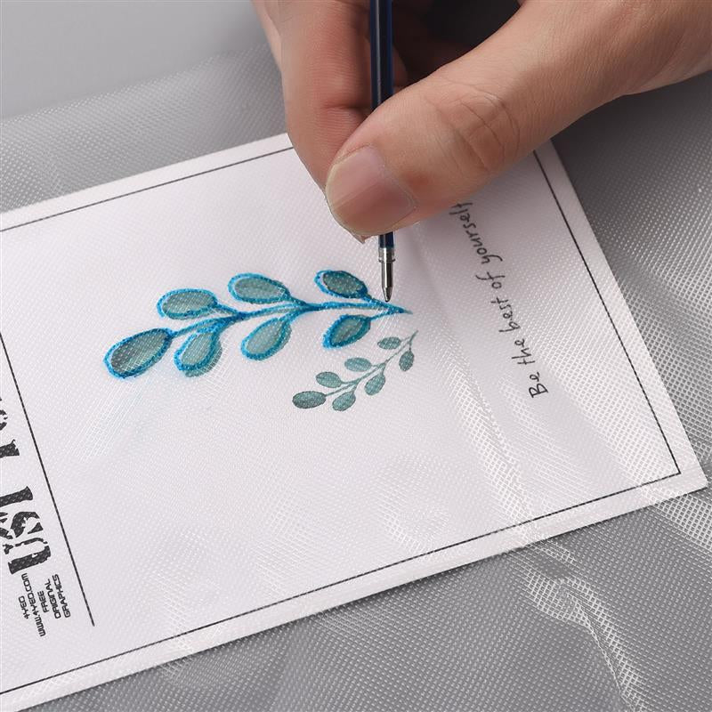 Water Soluble Embroidery Stabilizer - 4pcs Set