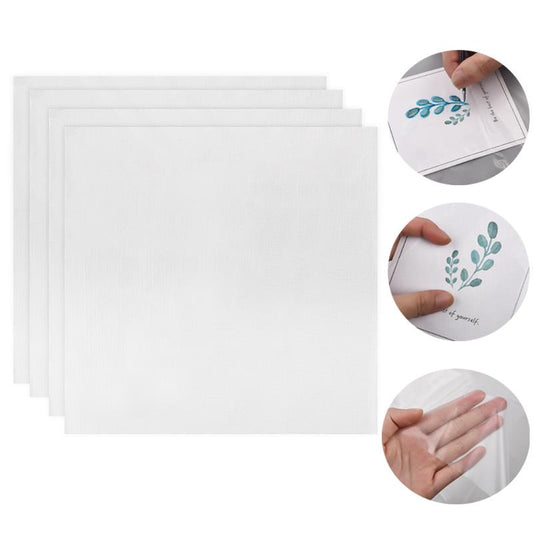 Water Soluble Embroidery Stabilizer - 4pcs Set