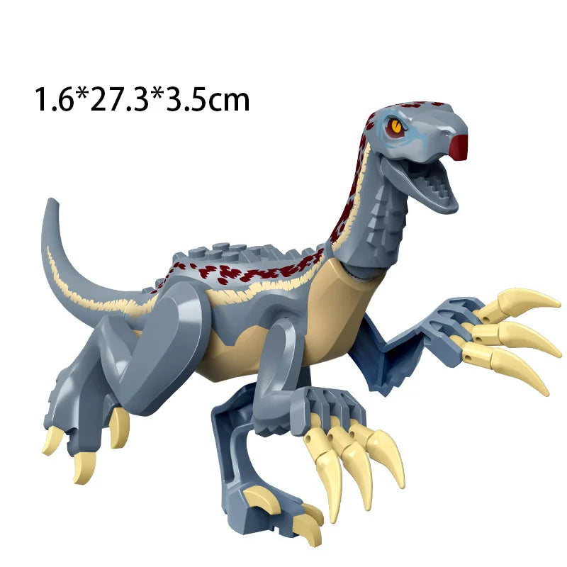 Jurassic World Raptor Blocks - Build Your Dino Adventure!
