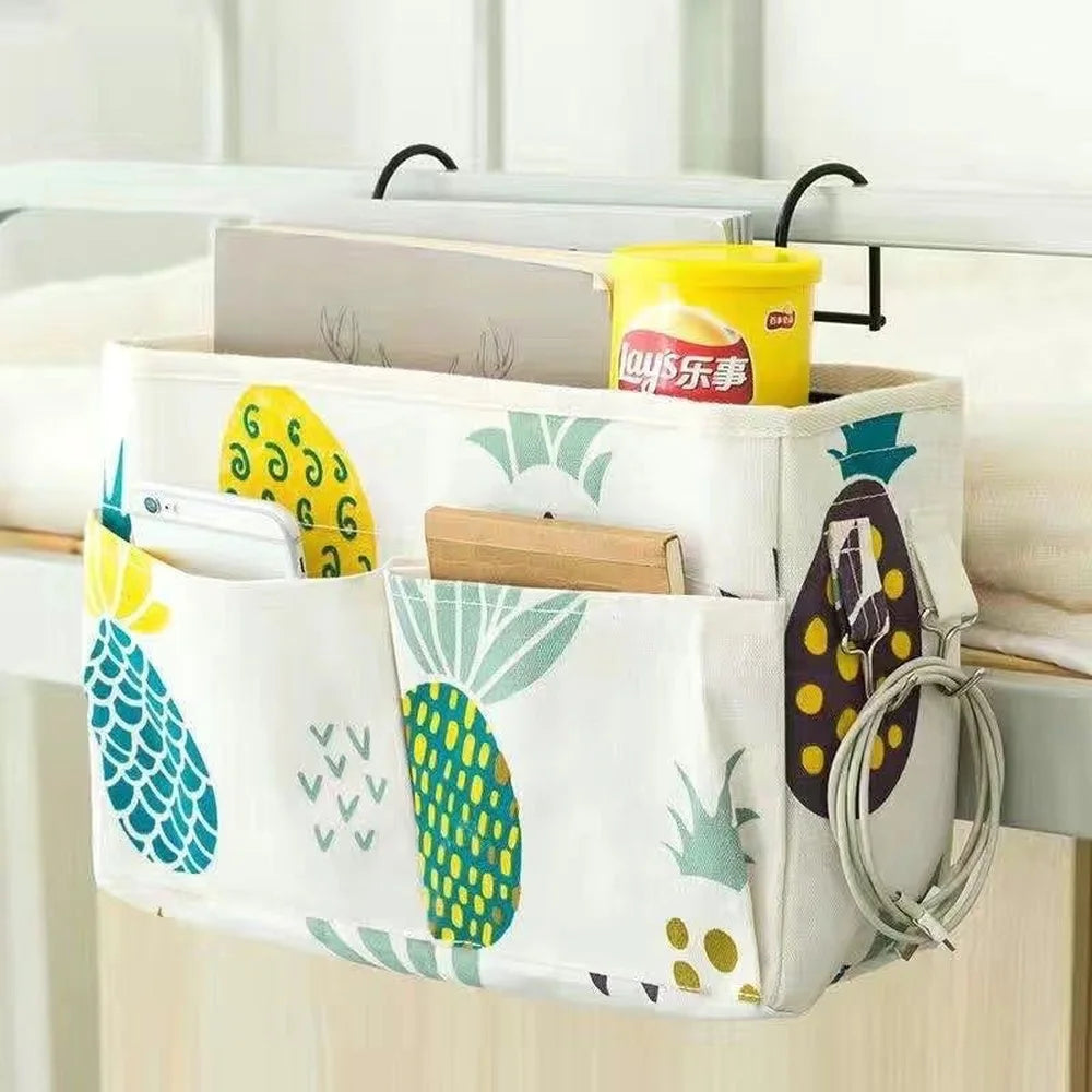 Baby Crib Organizer: Nappy Holder & Toy Storage Caddy
