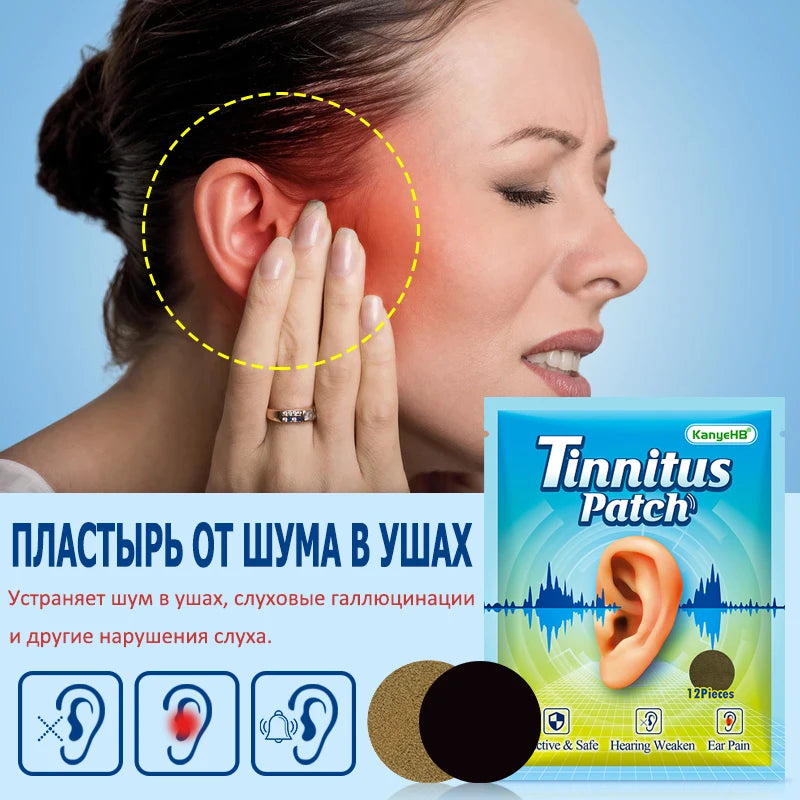 Tinnitus Relief Patch: Stop Ear Ringing & Buzzing