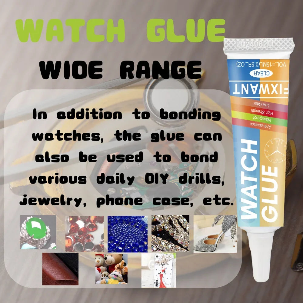 Smart Watch Repair Glue - FIXWANT Waterproof Adhesive 15ml