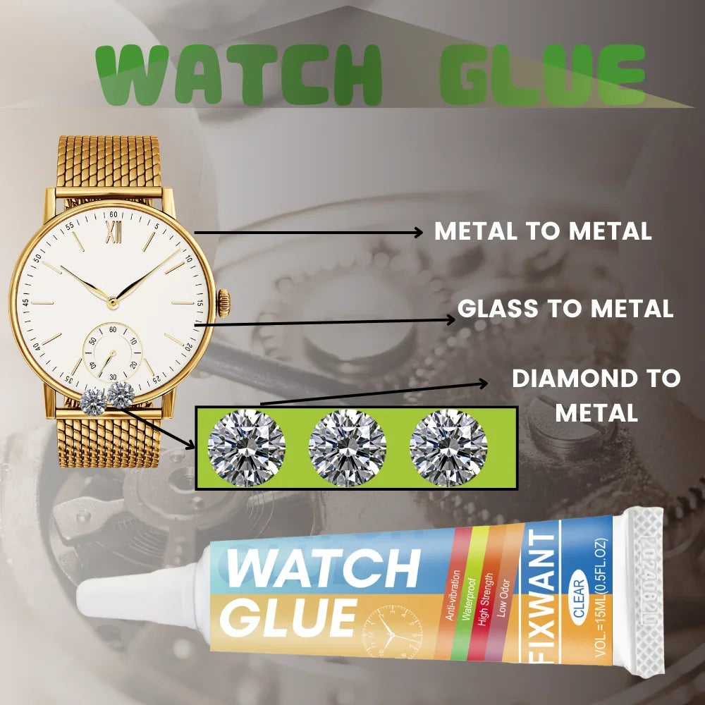 Smart Watch Repair Glue - FIXWANT Waterproof Adhesive 15ml