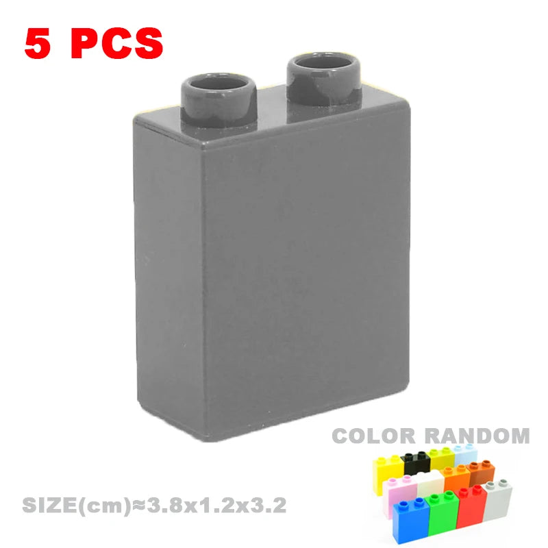 MOC Big Building Blocks - Duploes Compatible DIY Toys