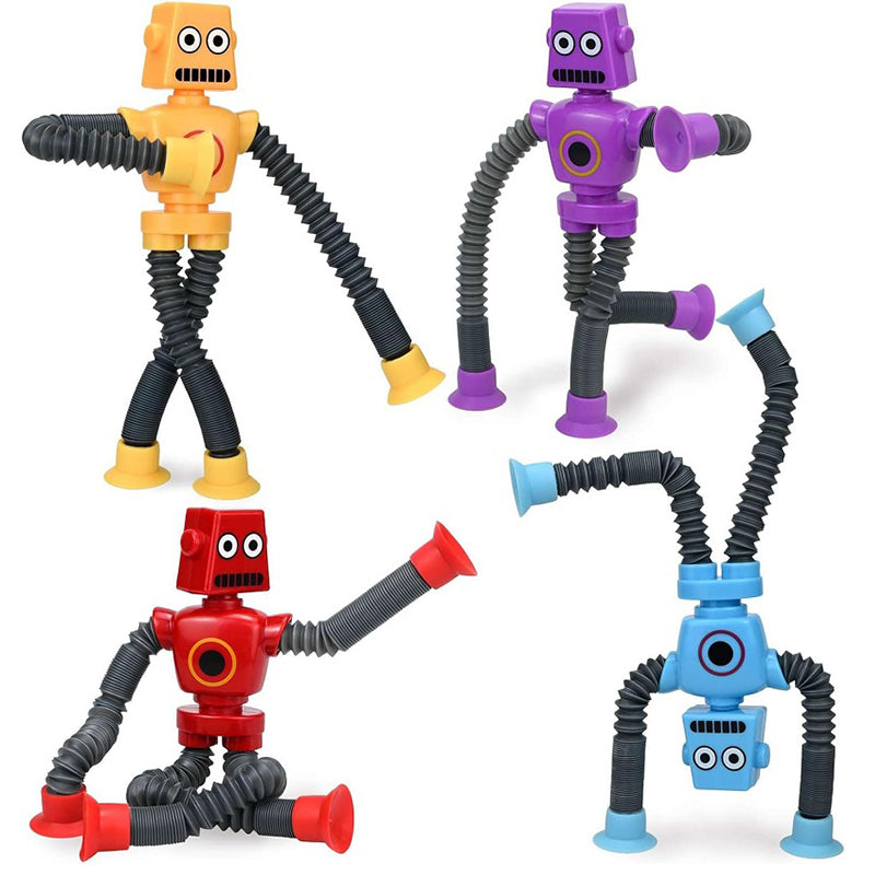 Children Suction Cup Pop Tubes - Stress Relief Fidget Toy