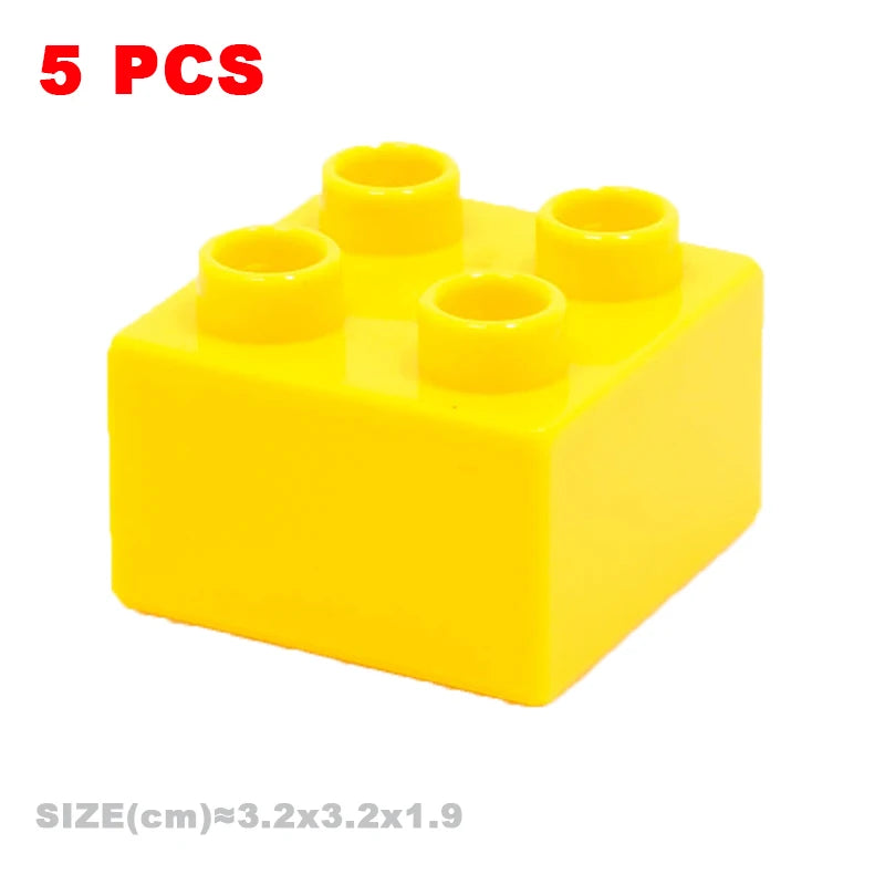 MOC Big Building Blocks - Duploes Compatible DIY Toys