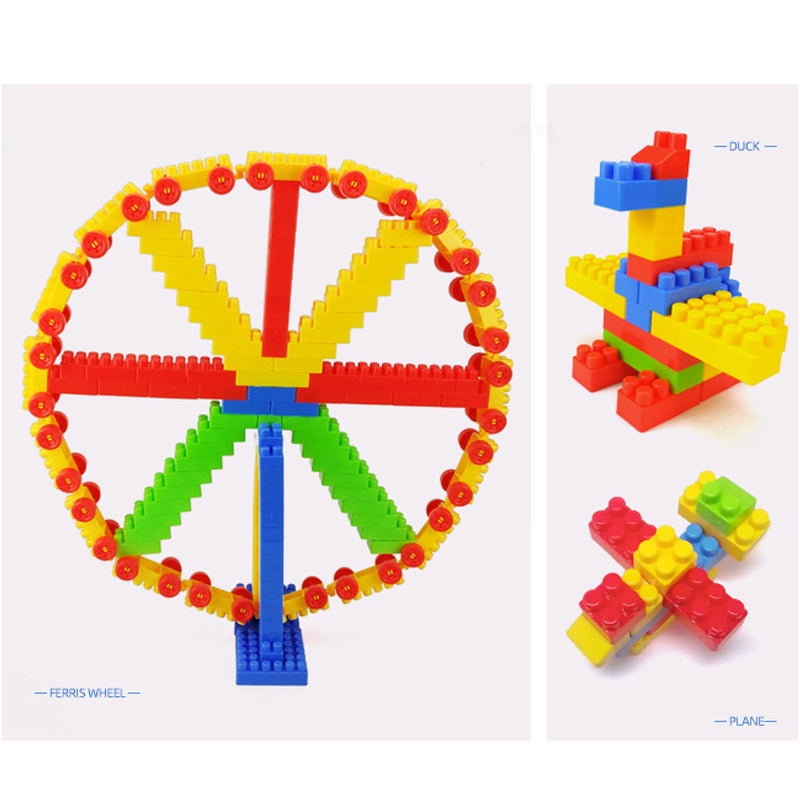 130pcs Large Building Blocks - Educational Toy Set for Kids
