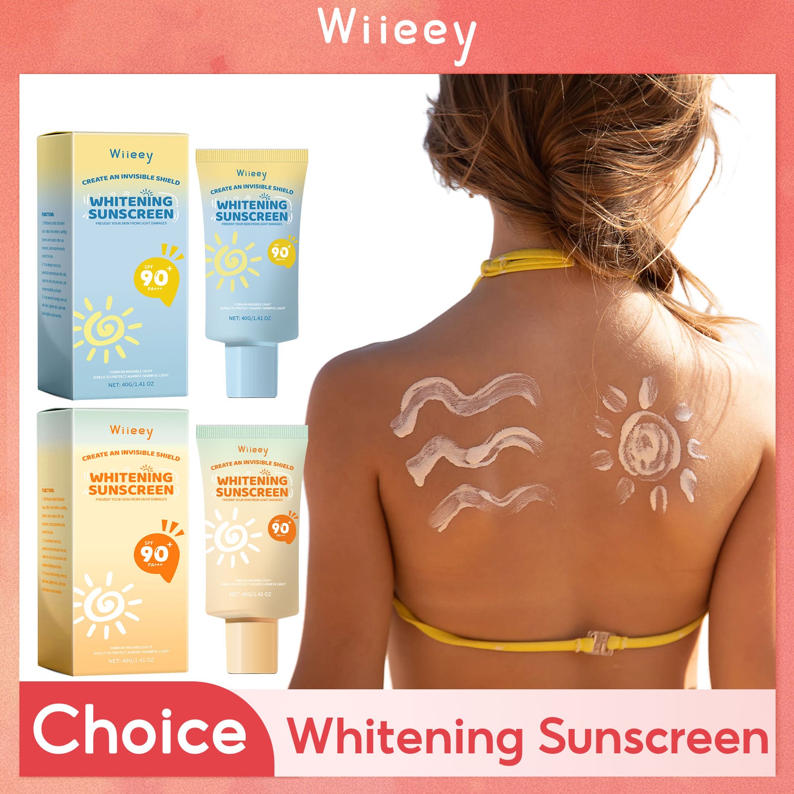 Children's SPF 90+ UV Protection Sunscreen Cream