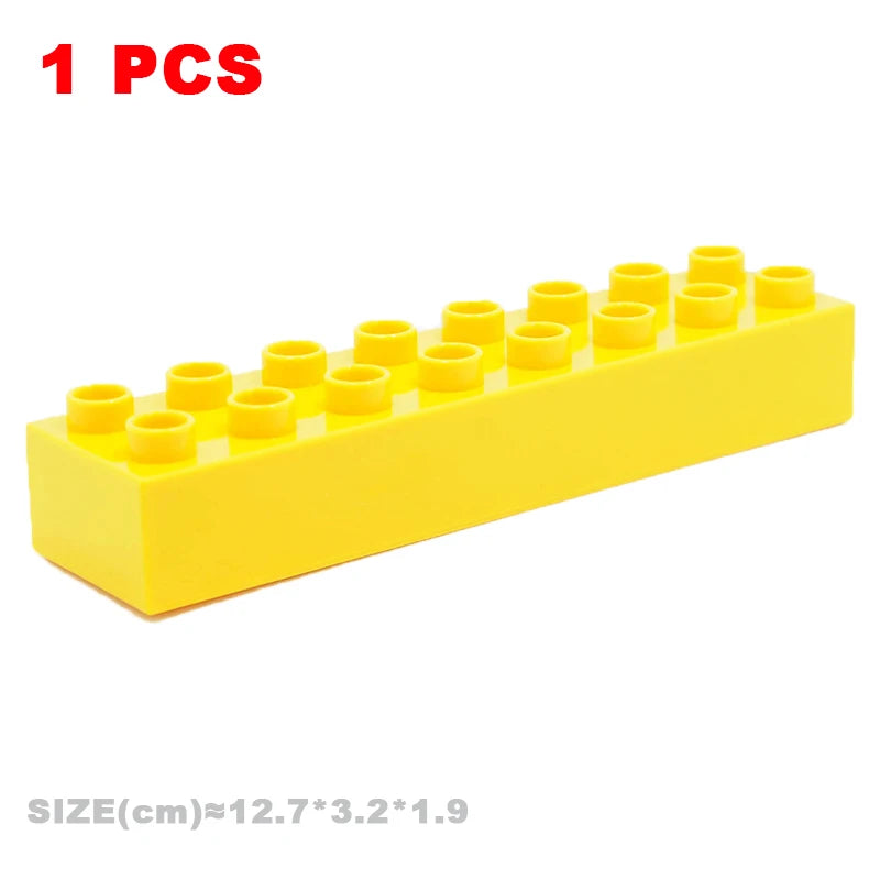 MOC Big Building Blocks - Duploes Compatible DIY Toys