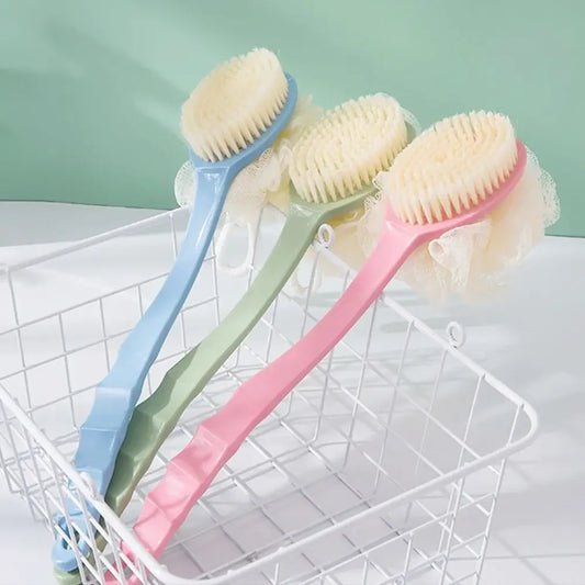 Gentle Body Clean Long Handle Shower Brush - Soft Bristle