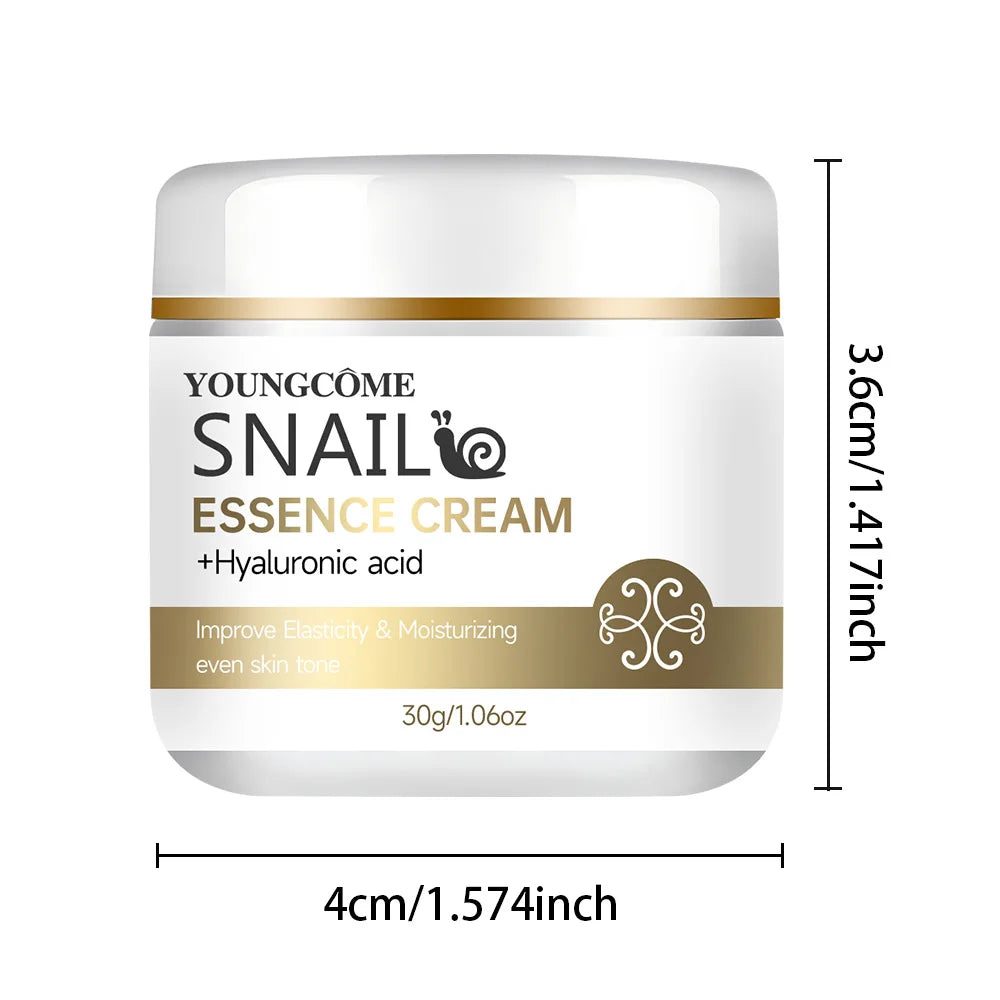 Youngcome Snail Essence Cream: Hyaluronic & Retinol Moisturizer