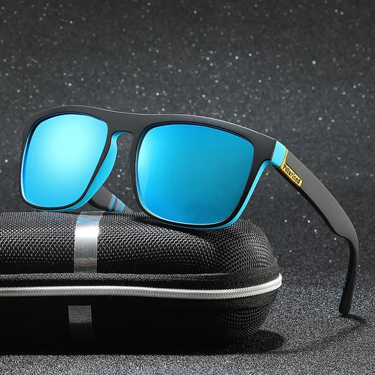 Polarized Sunglasses UV400 Luxury Designer Vintage Square