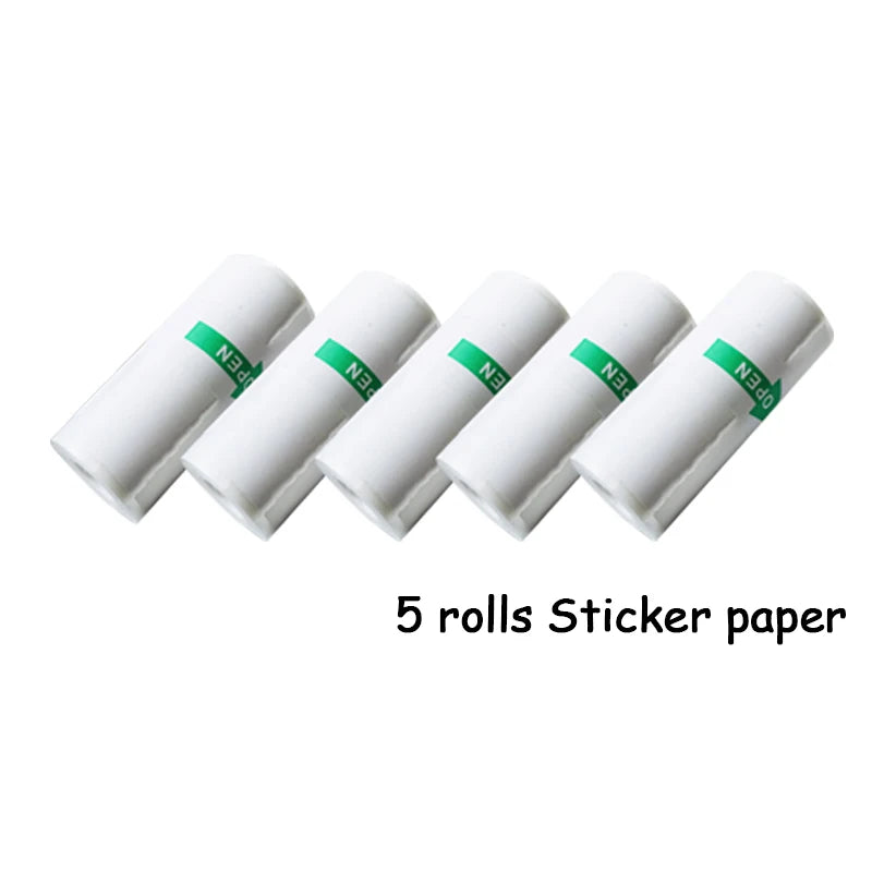 Portable Mini Thermal Printer BT 203dpi Photo Label