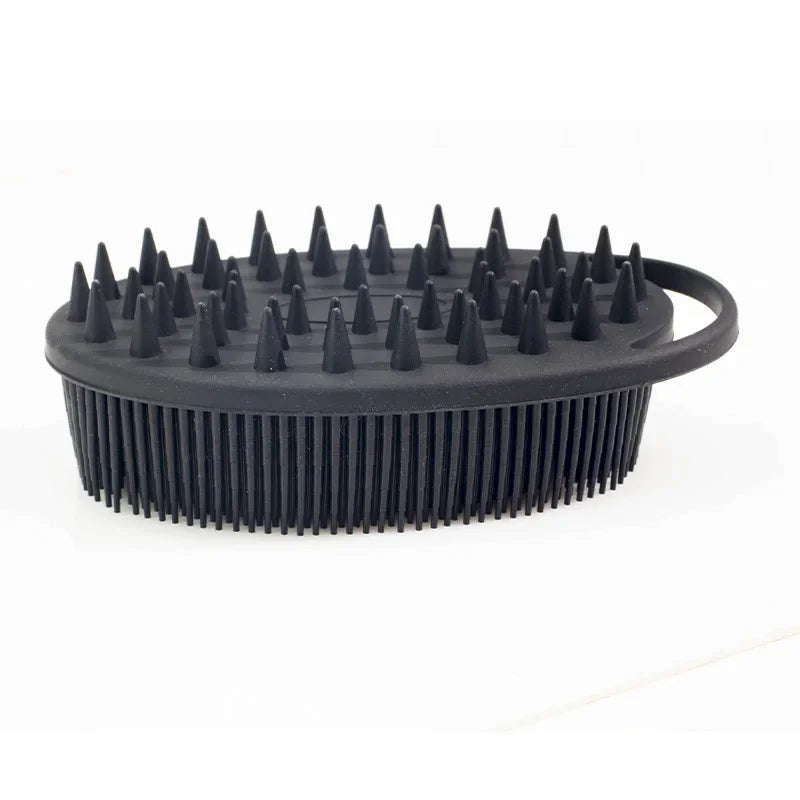Exfoliating Silicone Body Brush - 2-in-1 Bath & Scalp Massager