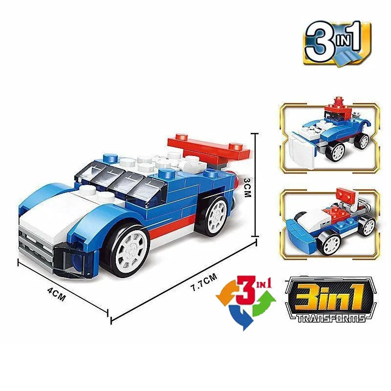 SLUBAN Girl Food Truck Building Blocks Toy Set