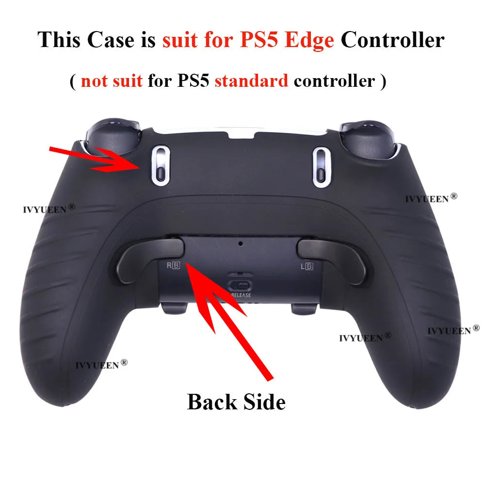PS5 DualSense Edge Anti-Slip Silicone Grip Cover