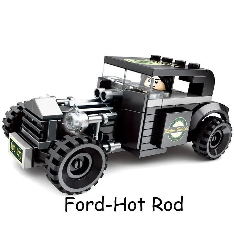 SLUBAN Girl Food Truck Building Blocks Toy Set
