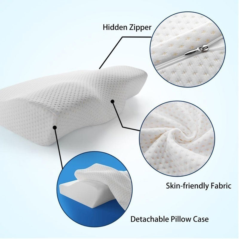Memory Foam Orthopedic Pillow - Cervical Neck Support
