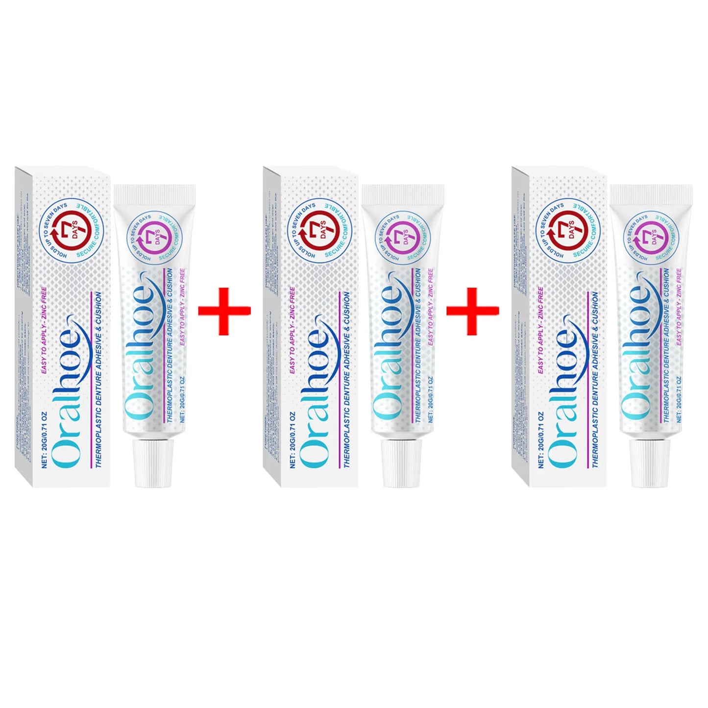 Denture Adhesive Cream - Strong Hold for Secure Dentures