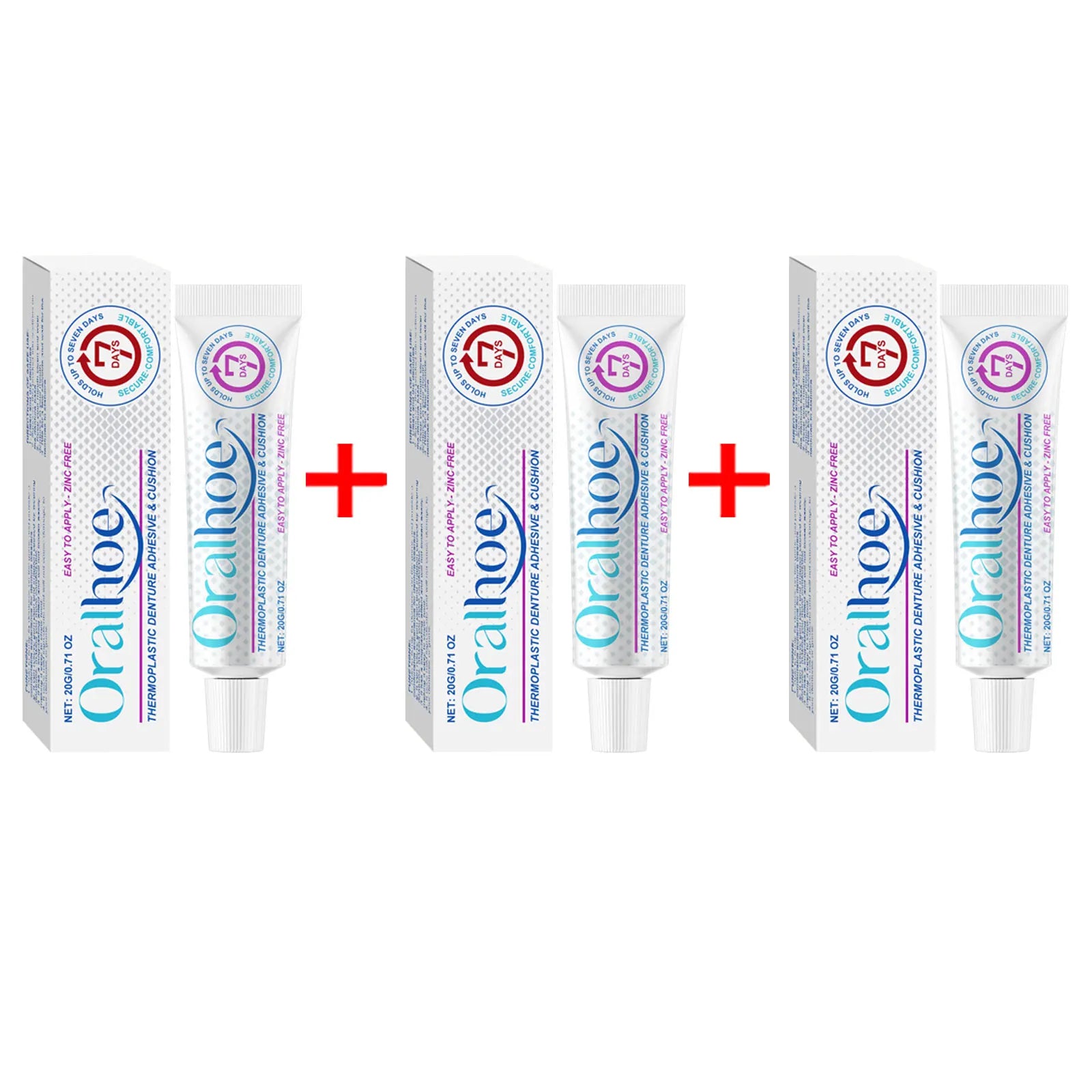 Denture Adhesive Cream - Strong Hold for Secure Dentures