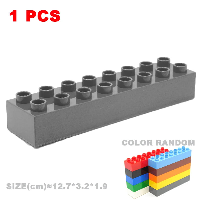 MOC Big Building Blocks - Duploes Compatible DIY Toys