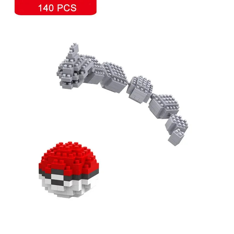 Pokemon Nanoblock Pikachu Set - 66pcs Educational Toy