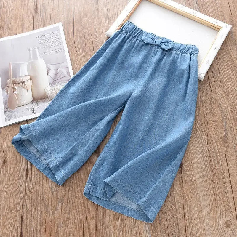 Children's Wide Leg Chiffon Pants - Summer Fashion 2025