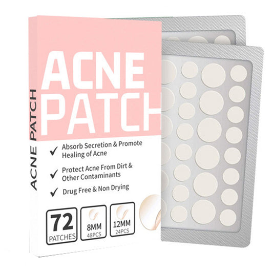 Acne Pimple Patches: 72pcs Transparent Spot Treatment