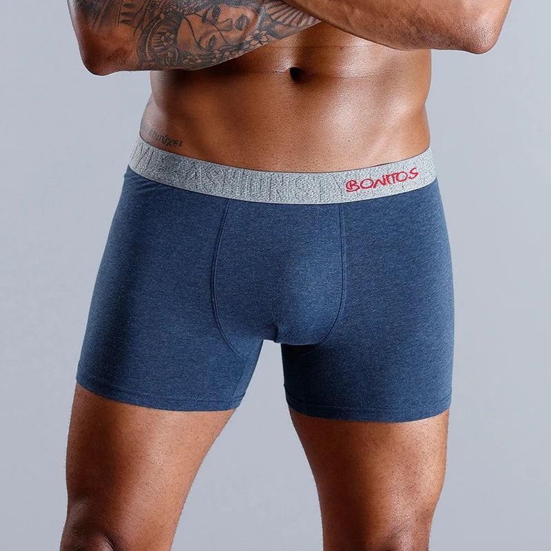 Men's Sexy Cotton Boxers - Fashion Underwear Shorts