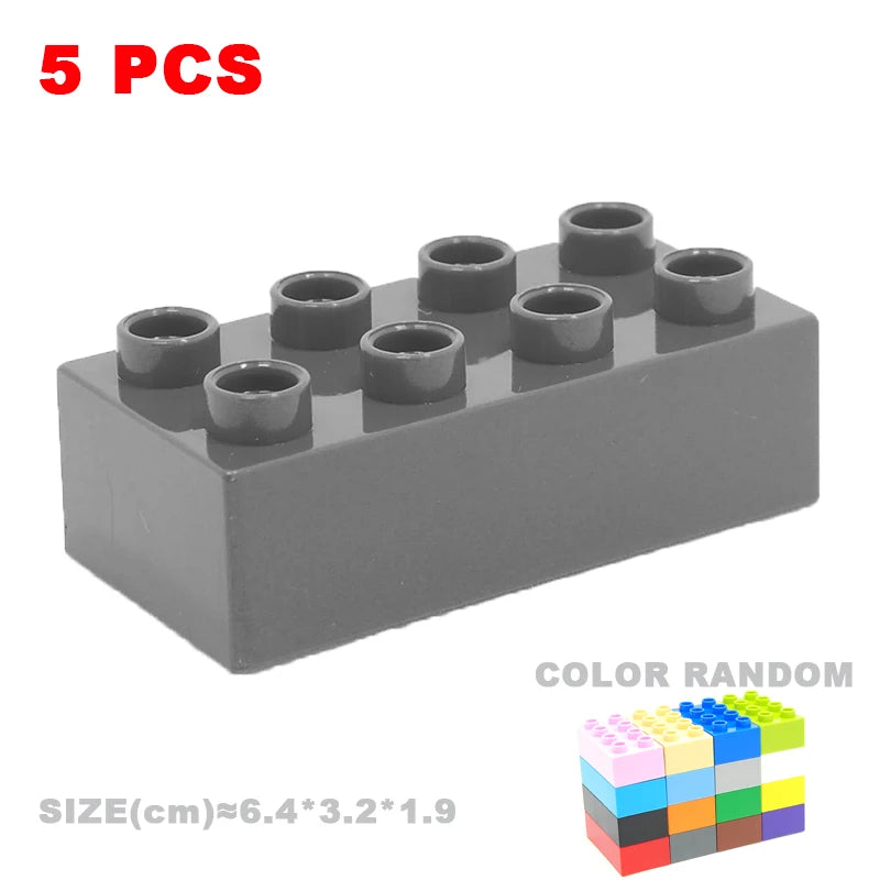 MOC Big Building Blocks - Duploes Compatible DIY Toys