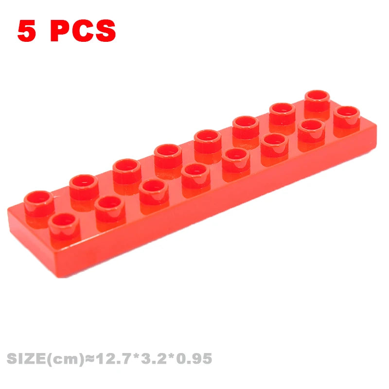 MOC Big Building Blocks - Duploes Compatible DIY Toys