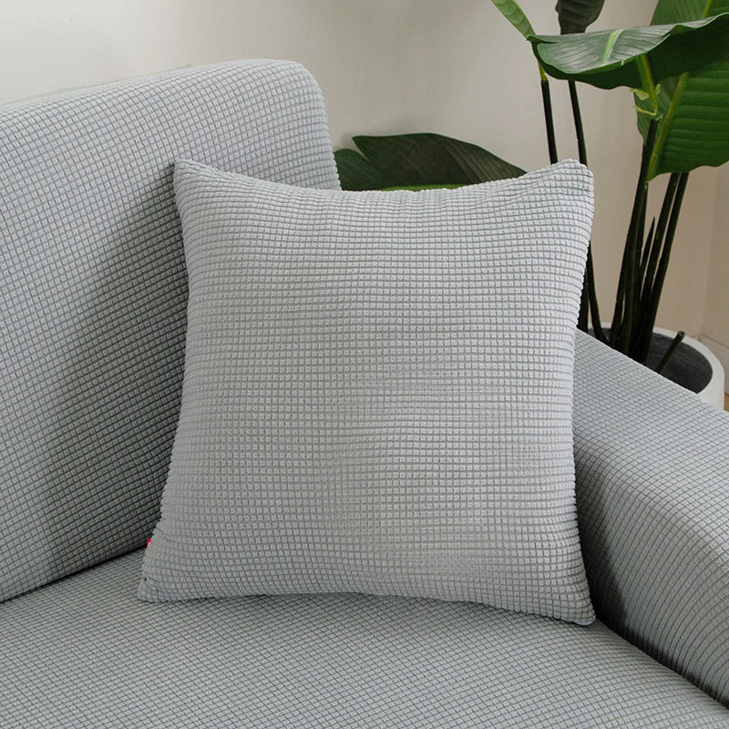 Solid Color Velvet Pillowcase - Sofa & Car Decor