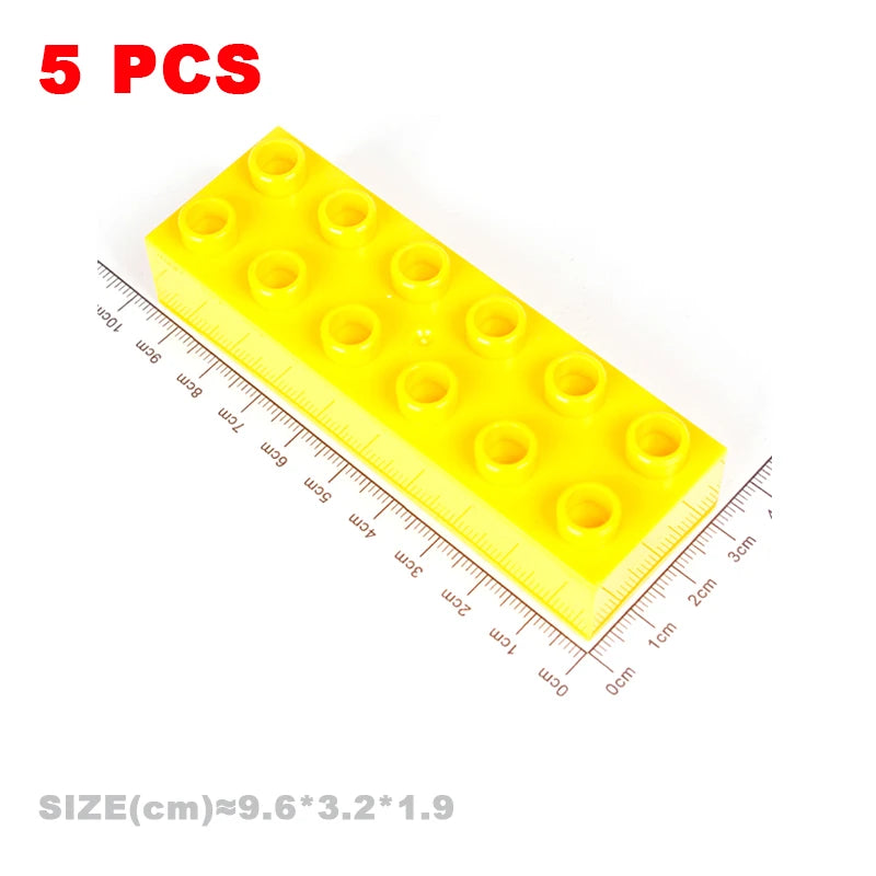 MOC Big Building Blocks - Duploes Compatible DIY Toys