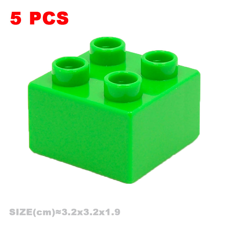 MOC Big Building Blocks - Duploes Compatible DIY Toys