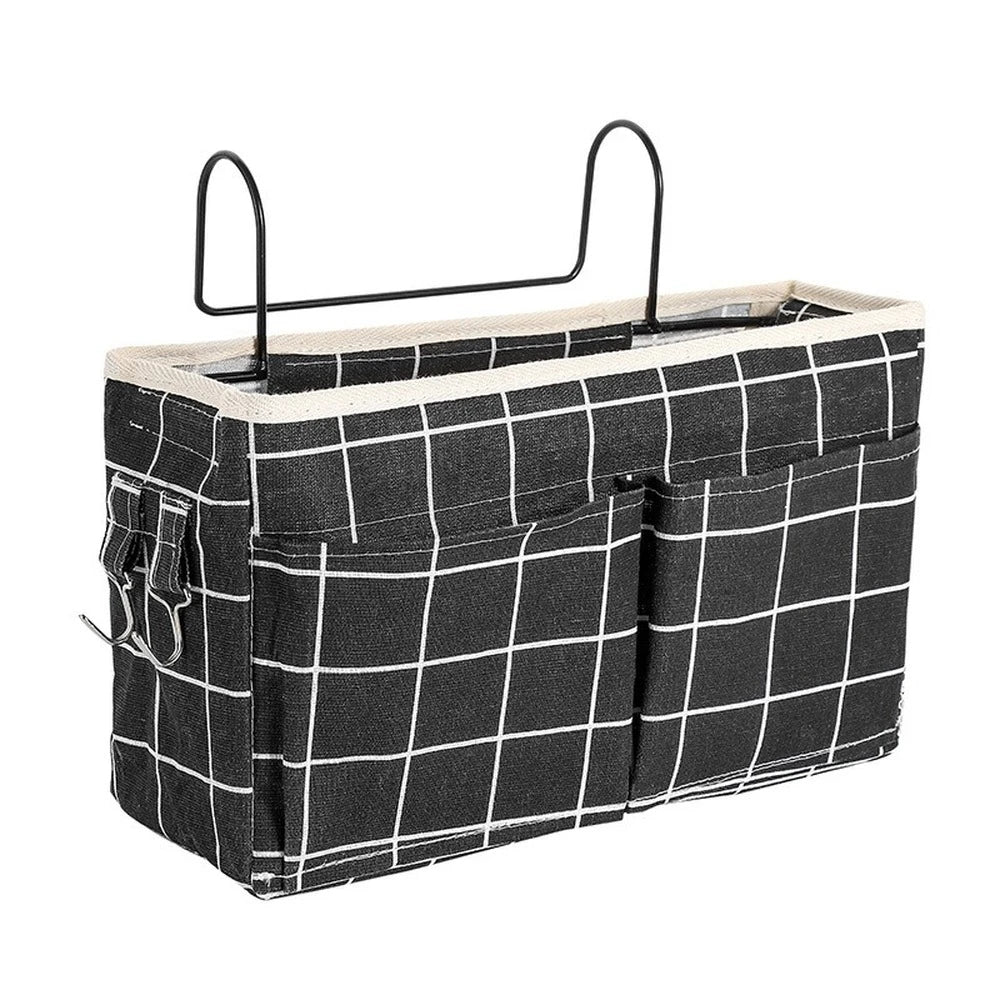 Baby Crib Organizer: Nappy Holder & Toy Storage Caddy