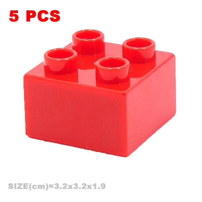 MOC Big Building Blocks - Duploes Compatible DIY Toys