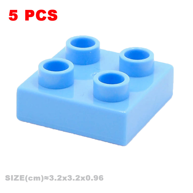 MOC Big Building Blocks - Duploes Compatible DIY Toys