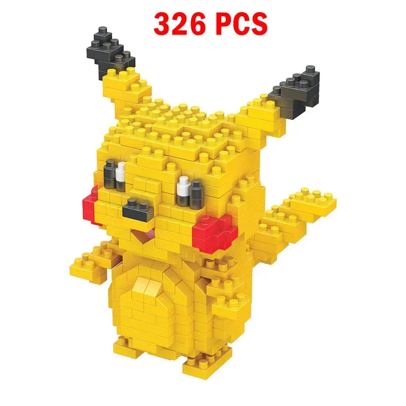 Pokemon Nanoblock Pikachu Set - 66pcs Educational Toy